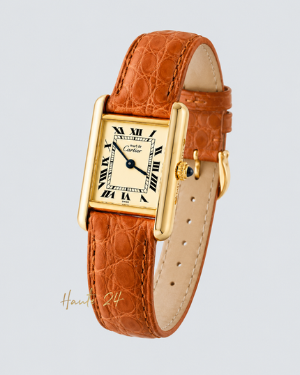 CARTIER Must Tank Ivroy 20.3mm x 27.6mm