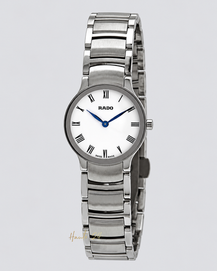 [Brand New] Rado Centrix Quartz White Dial R30185013 23 mm