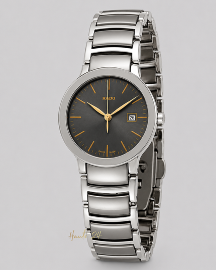 [Brand New] Rado Centrix Grey Dial R30928132 28mm