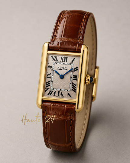 (Limited Edition) CARTIER Mast Tank MM Aquarino W1018687 22mm