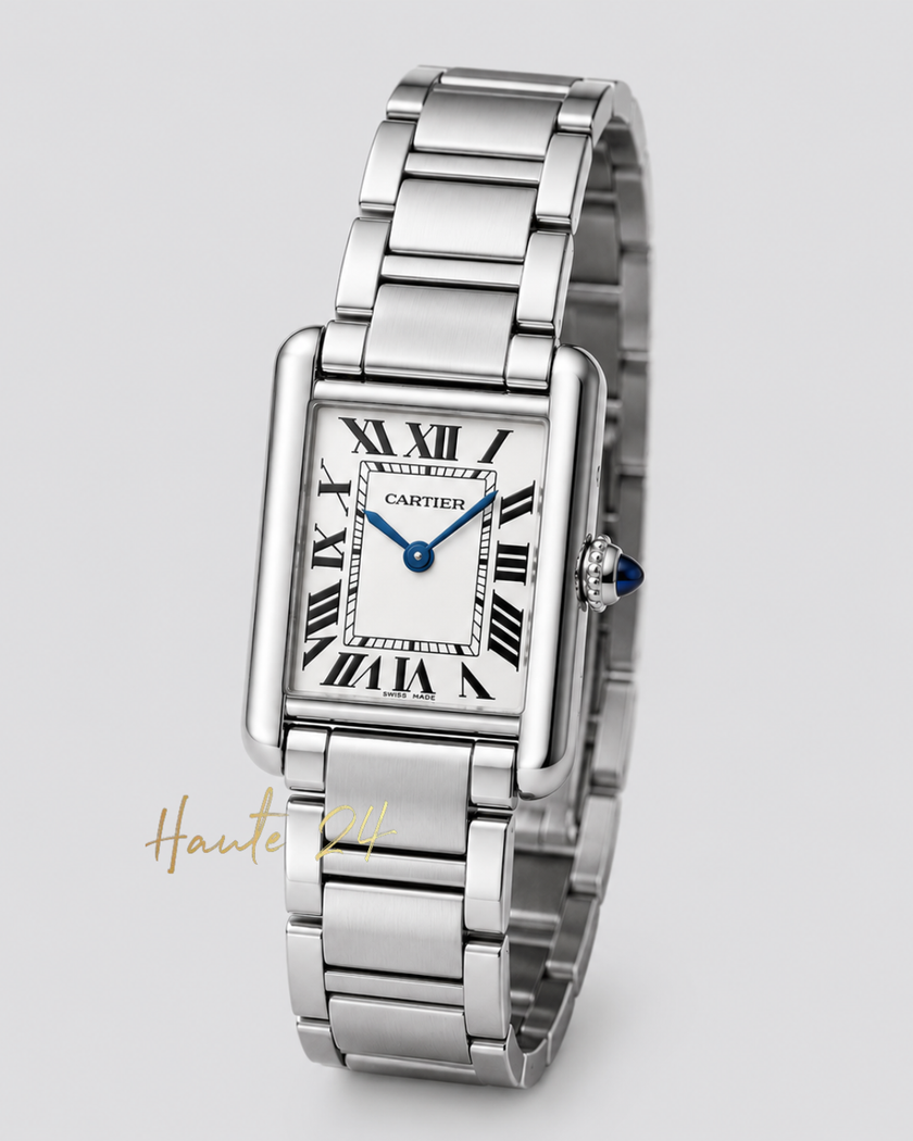 CARTIER Tank Mast SM Solar Beat WSTA0121 22mm