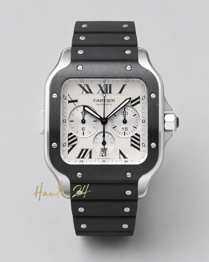 [Store Display] CARTIER Santos de Cartier Chronograph XL WSSA0017