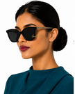 JIMMY CHOO Grey Cat Eye Ladies Sunglasses BA/G/S