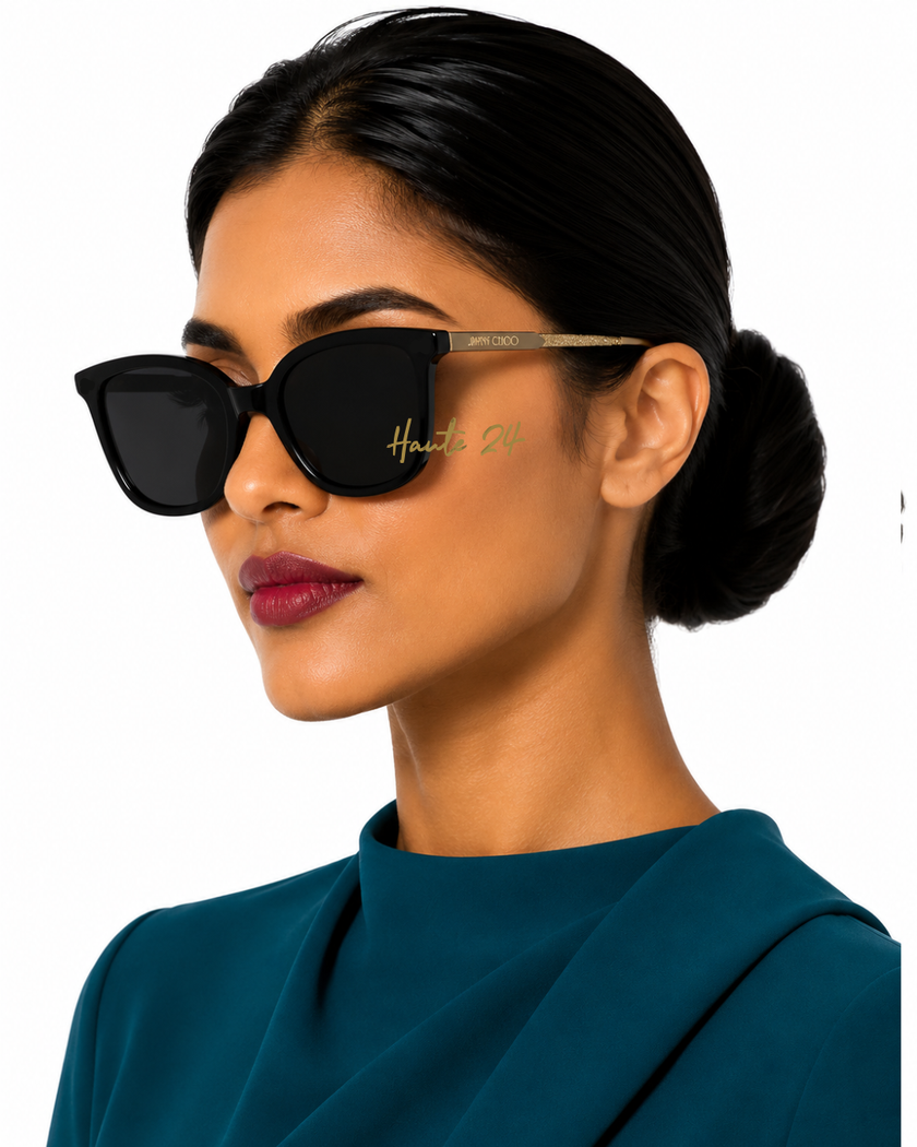 JIMMY CHOO Grey Cat Eye Ladies Sunglasses BA/G/S