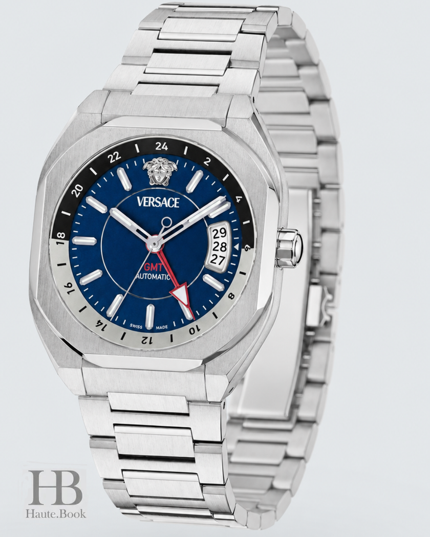 VERSACE Hellenyium Chronograph Quartz Blue Dial Men's Watch