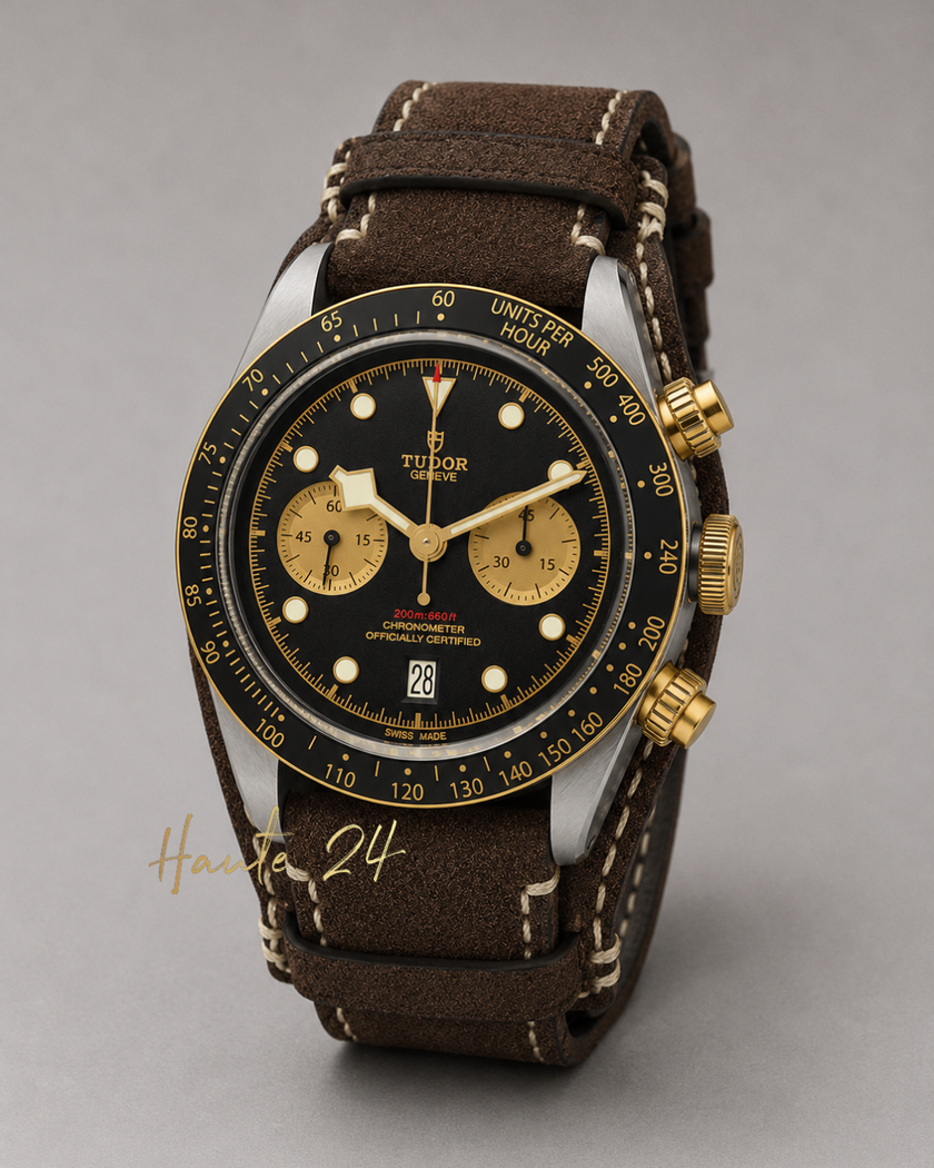 TUDOR Black Bay Chrono S&G Black Dial Men'S Watch M79363N-0002