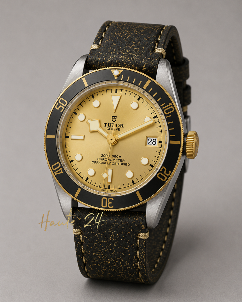 Montre homme TUDOR Heritage Black Bay 41 mm cadran champagne M79733N-0003
