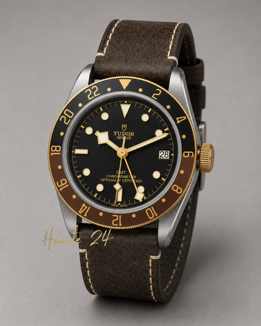 TUDOR Heritage Black Bay GMT S&G Montre Homme M79833MN-0003
