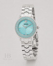 VERSACE V-Icon Quartz Turquoise Dial Ladies Watch