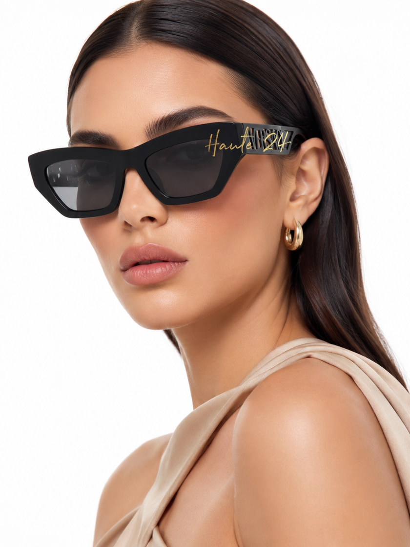 VERSACE Dark Grrey Cat Eye Ladies Sunglasses VE4432U 523287 53