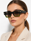 FERRAGAMO Brown Cat Eye Ladies Sunglasses SF2006S 316 53