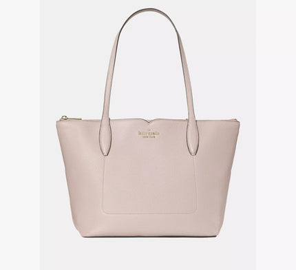 KATE SPADE Harlow Tote Bag - Cozy Grey
