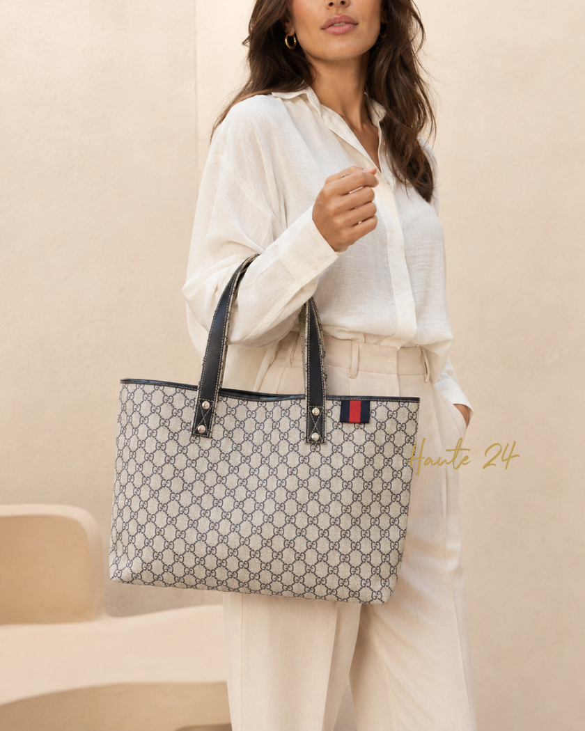 GUCCI GG Supreme Tote Bag