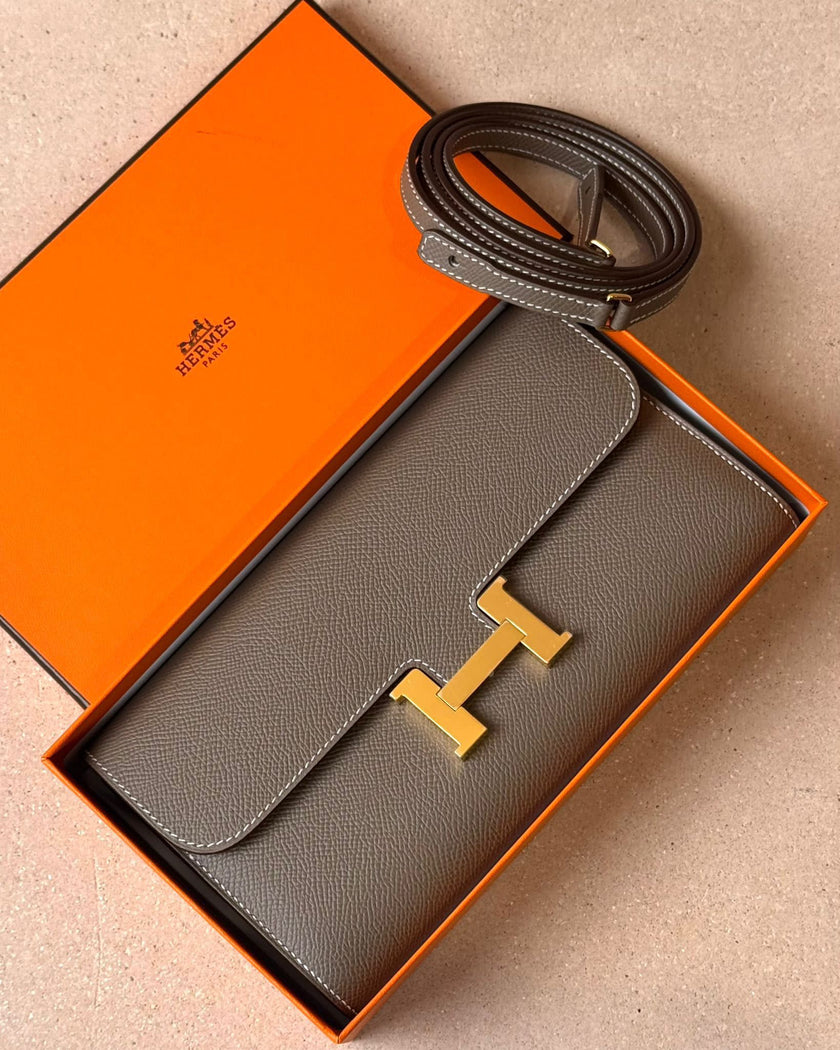 Hermes Constance To Go - Etoupe Epsom