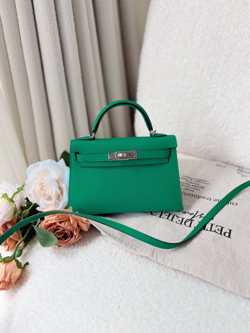 HERMÈS Kelly Green