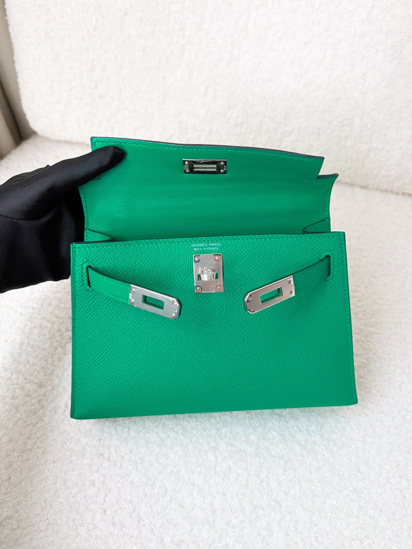 HERMÈS Kelly Green