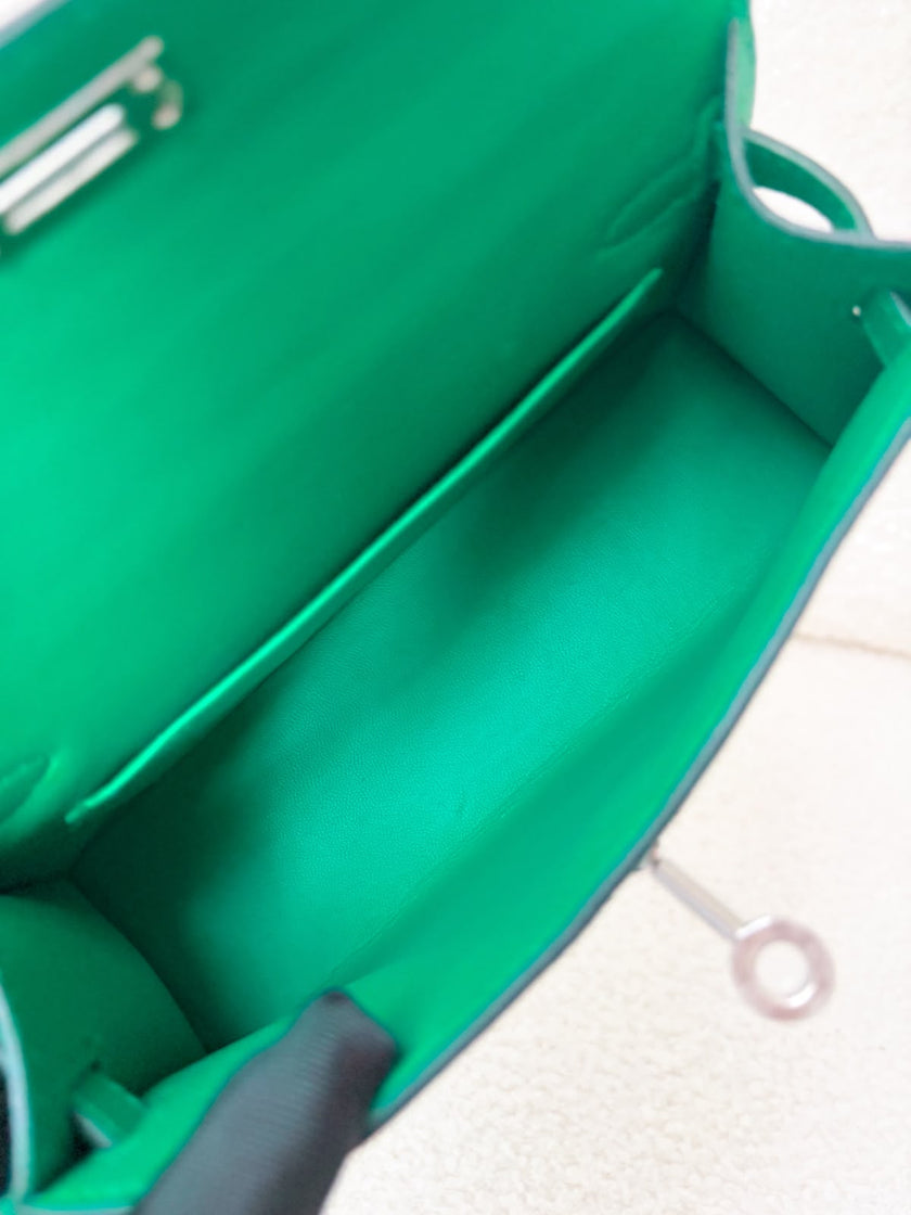 HERMÈS Kelly Green