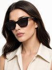 FERRAGAMO Grey Cat Eye Ladies Sunglasses  SF2039SE 001 53