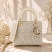 Dior Lady Dior Small leather handbag