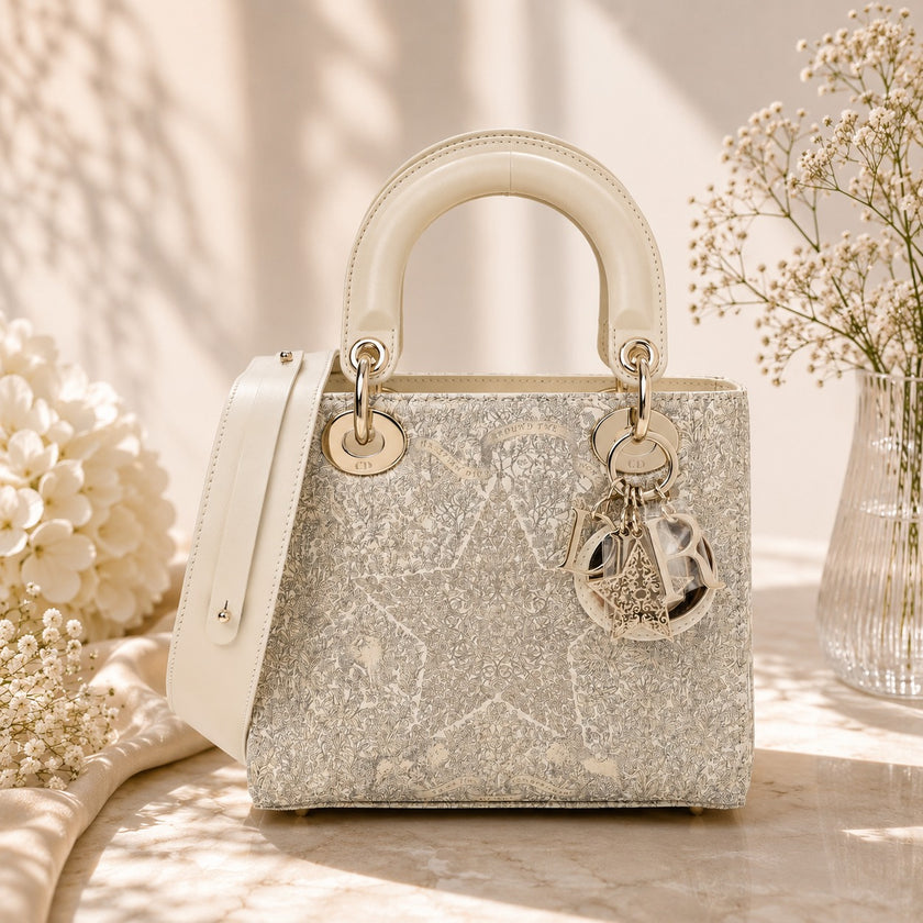 Dior Lady Dior Small leather handbag