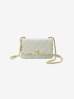 CHANEL Matelasse Chain Shoulder Gray