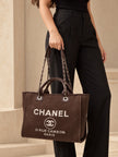 CHANEL Small Deauville Shopping Bag