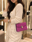 BVLGARI Serpenti Forever Chain Shoulder Bag Purple