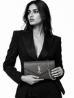 SAINT LAURENT Chevron Envelope