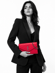 SAINT LAURENT Chevron Envelope