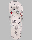 KARL LAGERFELD Zorica Patent PIN Flip Flop Sandal