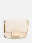 Guess Elssie Card Case Crossbody - Off-White image 0