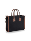 BURBERRY Mini Freya Canvas Tote image 1