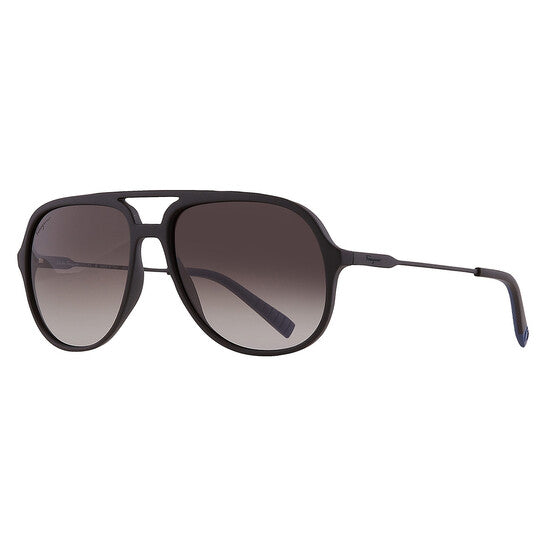 [ARRIVING] Ferragamo Salvatore Grey Gradient Pilot Men's Sunglasses image 1