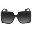 GUCCI Gradient Grey Oversized Ladies Sunglasses image 2