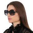 [ARRIVING] GUCCI Grey Gradient Square Ladies Sunglasses image 1
