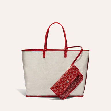 [AT DELHI] GOYARD Saint Louis PM Bag - Red image 1