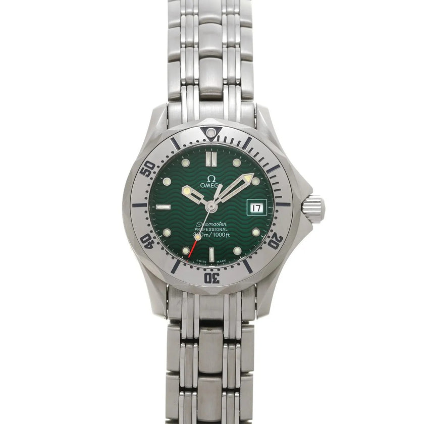 [Store Display New] OMEGA Seamaster 300 Jacques Mayol Green Ladies Watch 28MM image 0