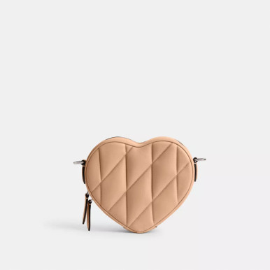 COACH Heart Crossbody Bag With Quilting image 0