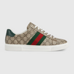 GUCCI Ace With Web Stripe For Men Sneakers - 10.5 image