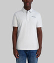 KARL LAGERFELD Logo Polo With Placket Detail - White image 0