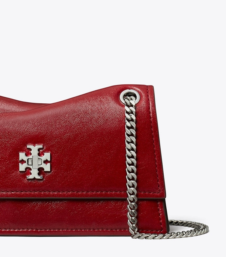 [AT DELHI] TORY BURCH Mini Kira Turnlock Shoulder Bag- Red image 2