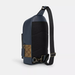 COACH West Pack In Colorblock With Signature Canvas image 1