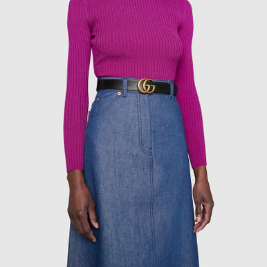 GUCCI Ceinture Réversible GG Marmont image 2