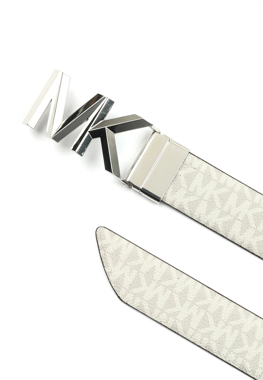 MICHAEL KORS Reversible Belt In White image 3