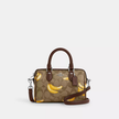 COACH Mini Rowan Crossbody In Signature Canvas With Banana Print image 5