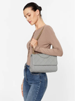 [AT DELHI] TORY BURCH Fleming Soft Convertible Shoulder Bag - Bay Gray image 0