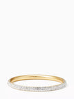 KATE SPADE Razzle Dazzle Bangle - Clear/Worn Gold image 0