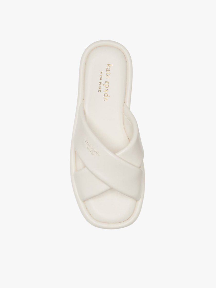 KATE SPADE Rio Slide Sandal (Women) - Cream image 1