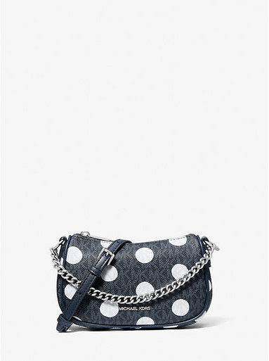 MICHAEL KORS Carmela Small Polka Dot and Signature Logo Pochette image 2