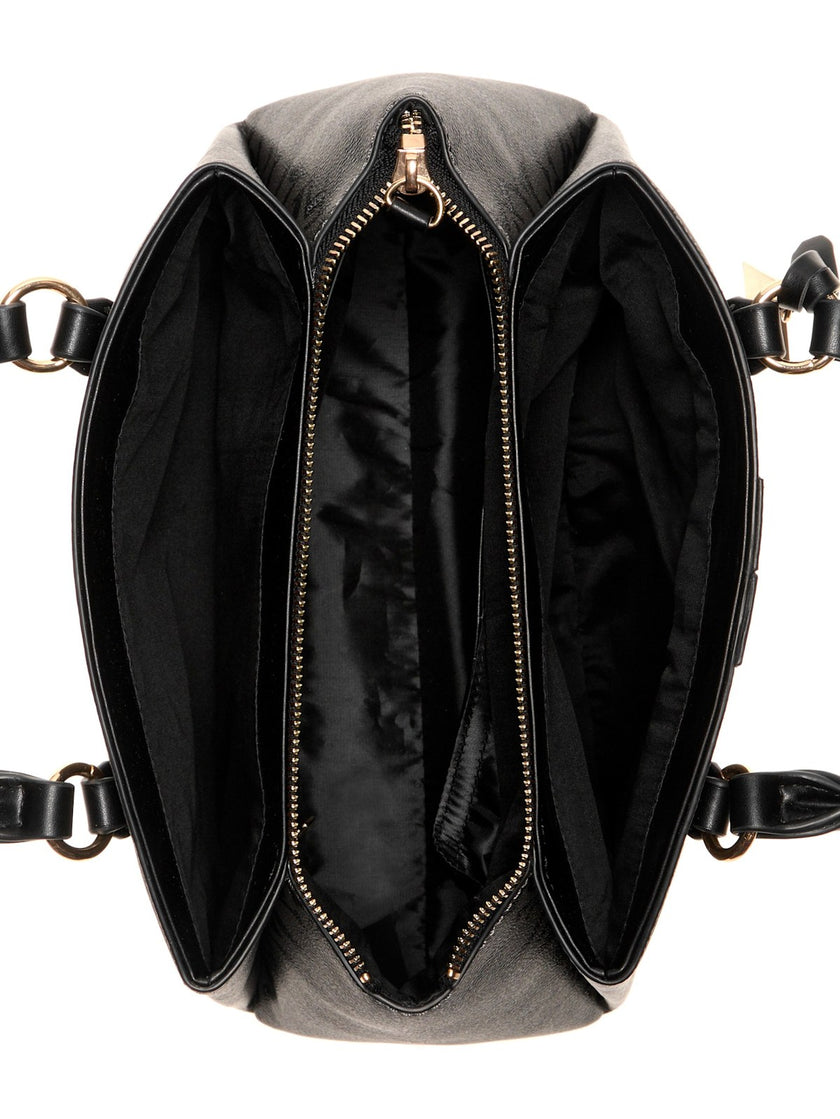 Guess Kyrie Logo Satchel - Black image 3